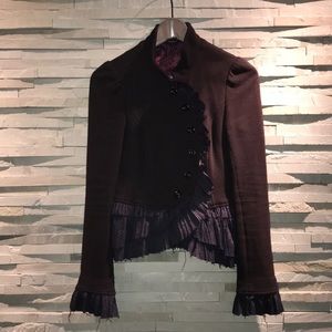 Free People ruffled jacket, size 4